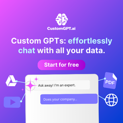 CustomGPT.ai Sales Banner
